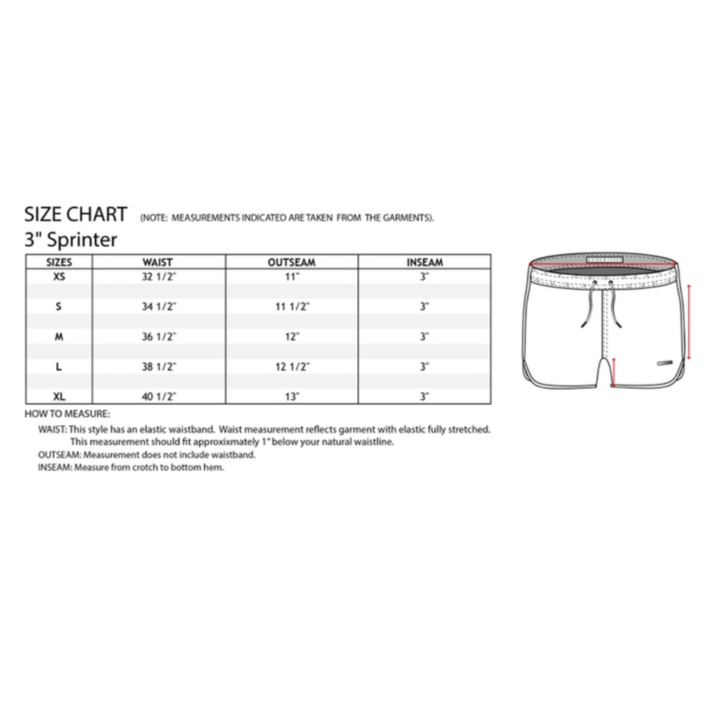 Parke and Ronen ‘Sprinter Solid Stretch’ 3” inseam in Red / Indigo - Picture 11 of 11